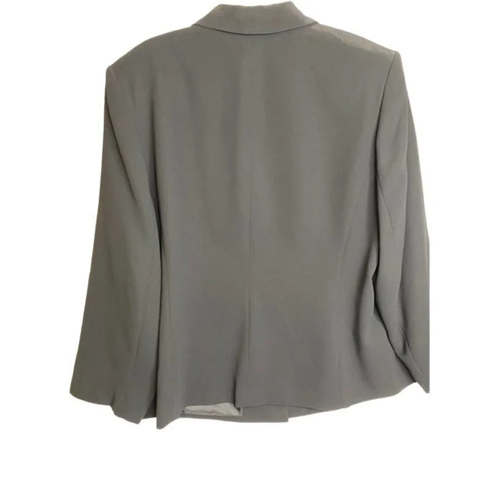 Kasper Women's Blazer Jacket Sz 24‎ Womens Black  Lined